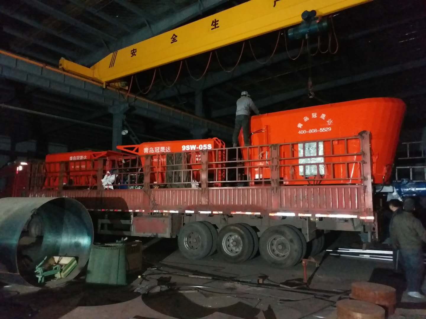 河南某公司購(gòu)買固定式TMR攪拌機(jī) 河南某公司購(gòu)買固定式TMR攪拌機(jī)